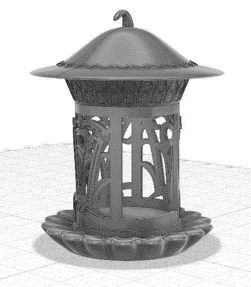 Fusion 360 model of Japanese Lantern
